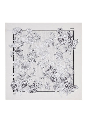 Liu Jo Foulard Liu Jo Romantic - Avorio/Nero