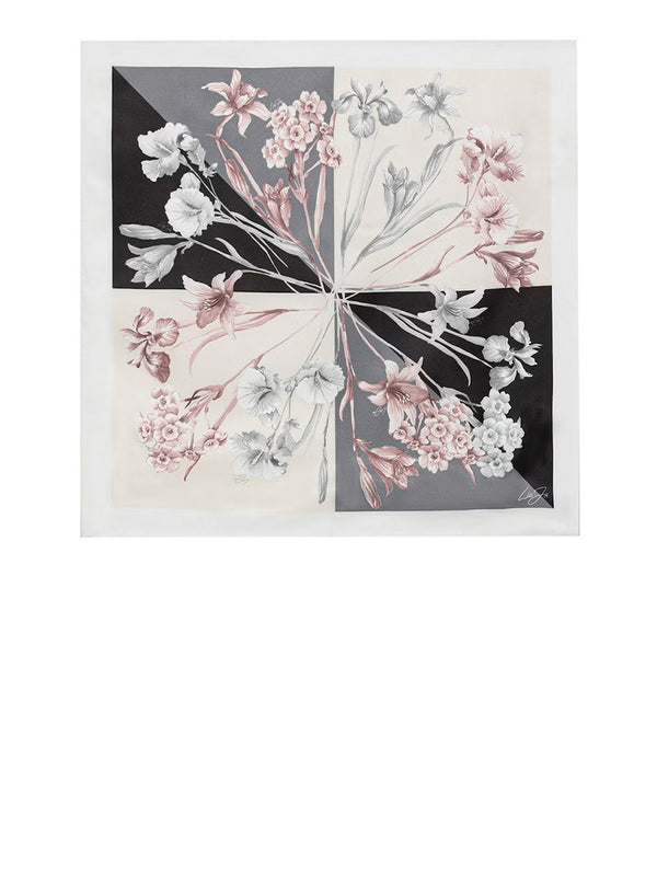 Liu Jo Foulard Liu Jo Flowery - Nero