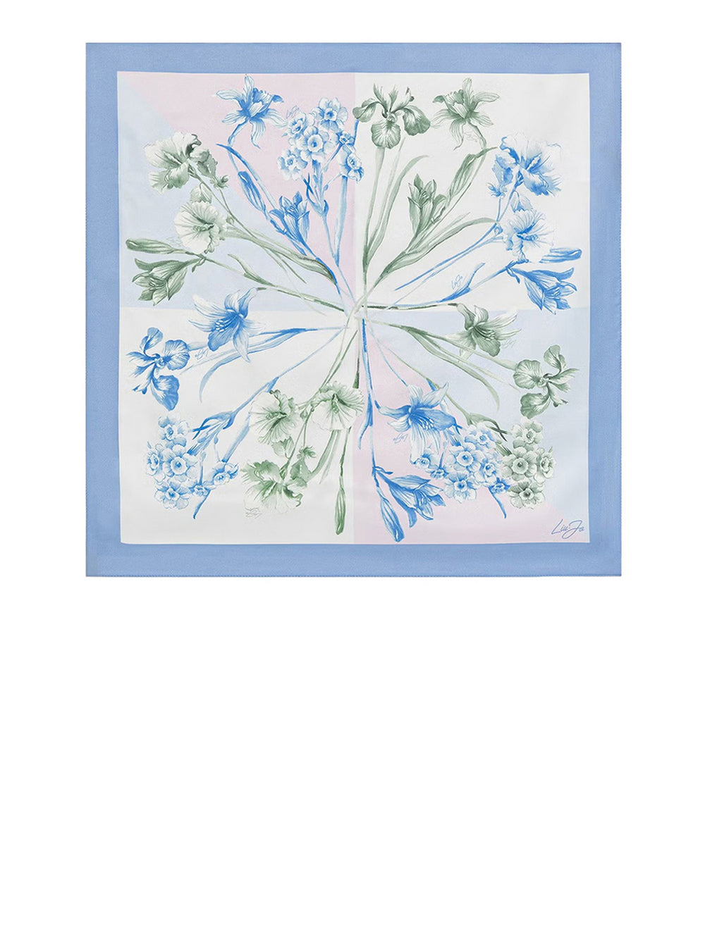 Liu Jo Foulard Liu Jo Flowery - Blu