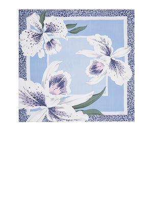 Liu Jo Foulard Liu Jo Con Orchidea - Azzurro