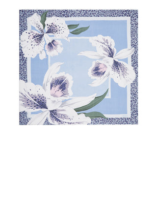 Liu Jo Foulard Liu Jo Con Orchidea - Azzurro