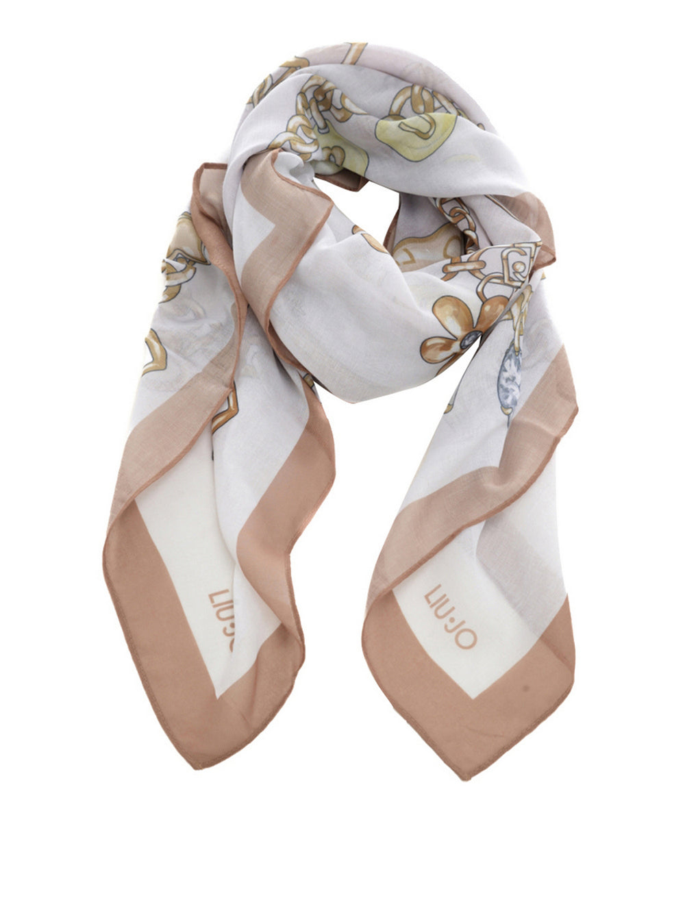 Liu Jo Foulard Liu Jo Charmy 120 x120 - Naturale