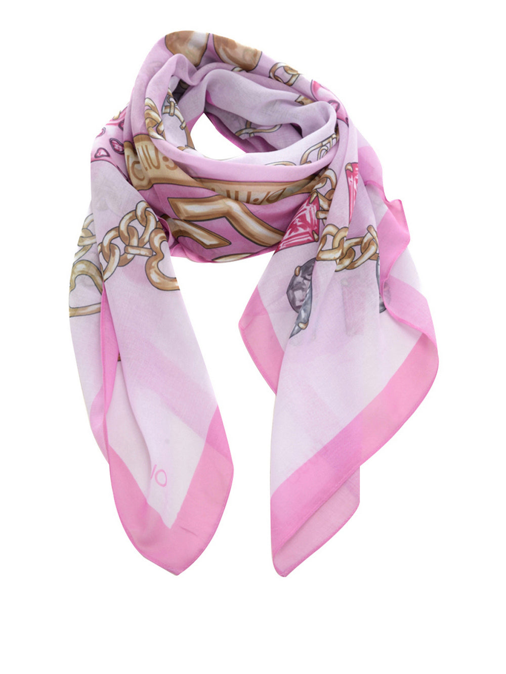 Liu Jo Foulard Liu Jo Charmy 120 x120 - Rosa