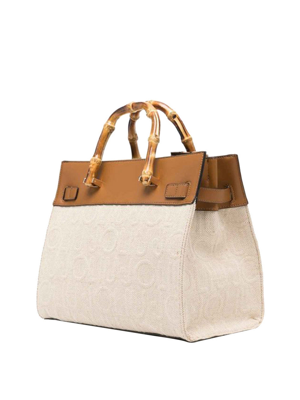 LIUJO ACCESSORI1 Borsa a Mano Liu Jo M Tote - Beige/Marrone