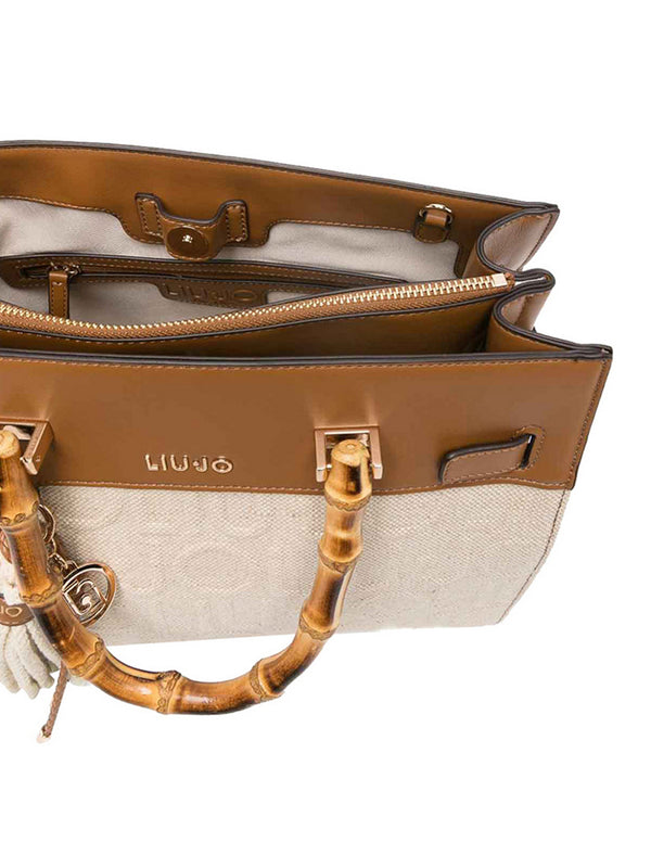 Liu Jo Borsa a Mano Liu Jo M Tote - Beige/Marrone