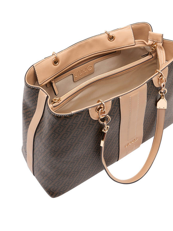 Liu Jo Borsa a Mano Tote Media Liu Jo - Marrone