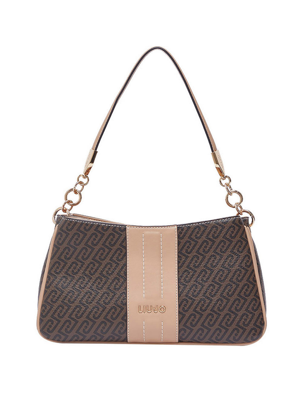 Liu Jo Borsa A Spalla Piccola Liu Jo Monogram - Marrone