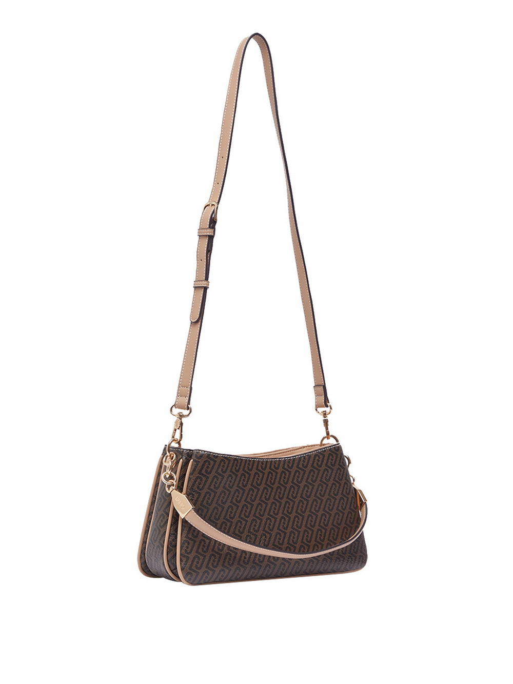 Liu Jo Borsa A Spalla Piccola Liu Jo Monogram - Marrone