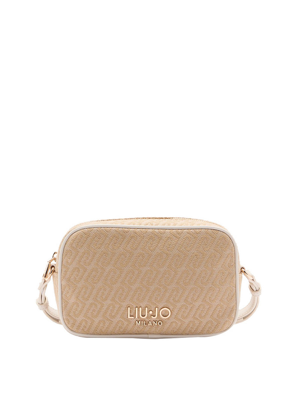 Liu Jo Borsa A Tracolla Piccola Liu Jo Jacquard - Beige