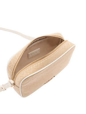 Liu Jo Borsa A Tracolla Piccola Liu Jo Jacquard - Beige
