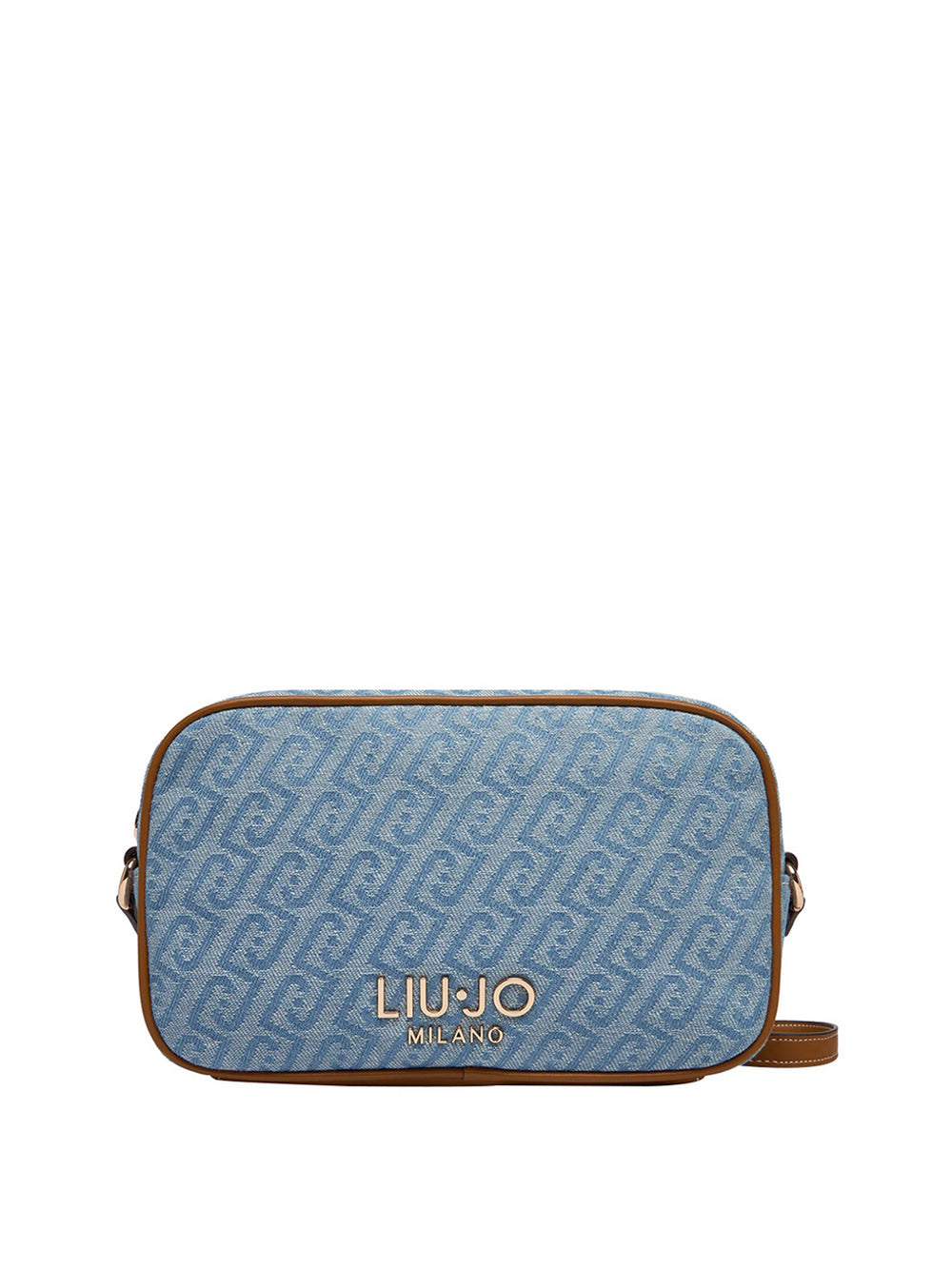 Liu Jo Borsa A Tracolla Liu Jo In Denim Jacquard - Denim