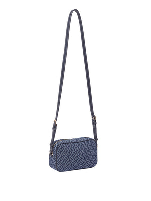 Liu Jo Borsa A Tracolla Piccola Liu Jo Jacquard - Denim