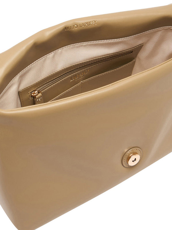 Liu Jo Borsa A Tracolla Liu Jo LaPuffy Grande - Fango