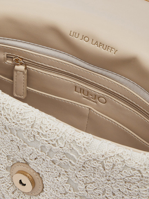 Liu Jo Borsa A Tracolla Liu Jo LaPuffy - Crema