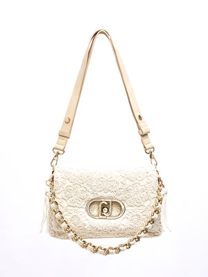 Liu Jo Borsa A Tracolla Liu Jo LaPuffy - Crema