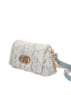 Liu Jo Borsa A Tracolla Liu Jo - Denim/Bianco
