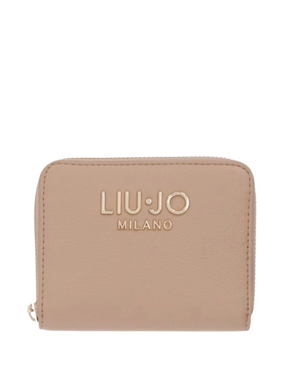 LIUJO ACCESSORI1 Portafoglio Liu Jo Logo Frontale - Beige