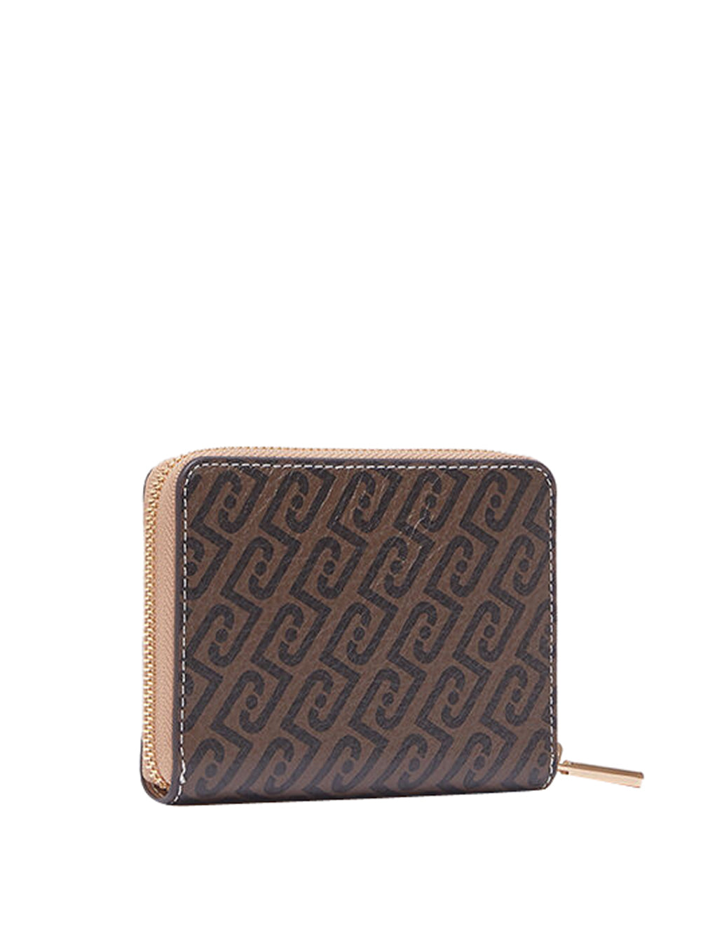 LIUJO ACCESSORI1 Portafoglio M Zip Around Liu Jo - Marrone