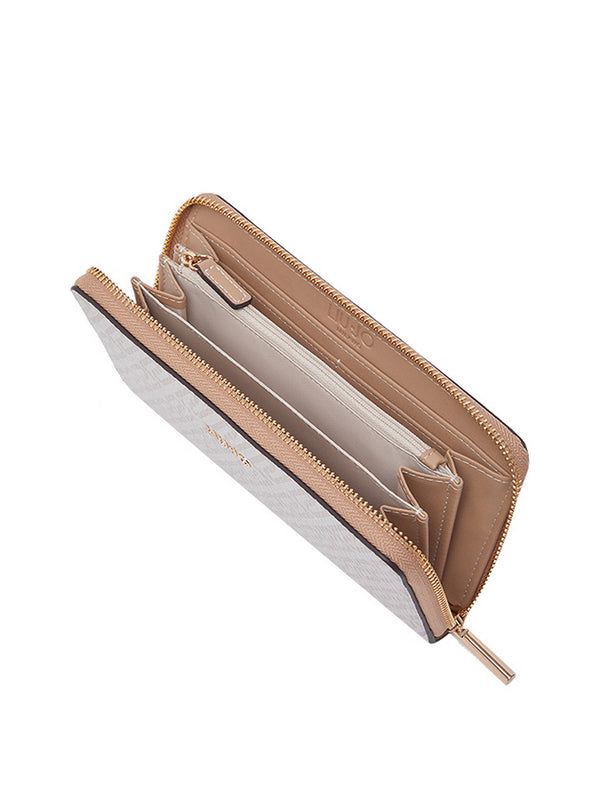 Liu Jo Portafoglio Liu Jo Grande Monogram - Bianco/Beige