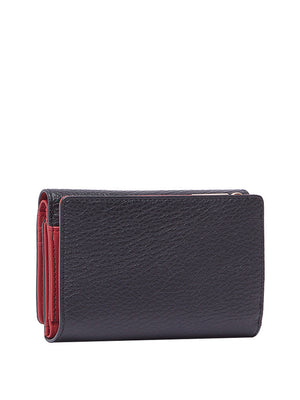 Liu Jo Portafoglio Liu Jo M Trifold - Nero/Rosso