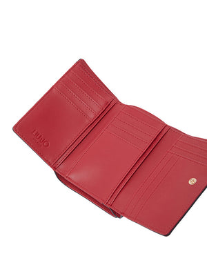 Liu Jo Portafoglio Liu Jo M Trifold - Nero/Rosso