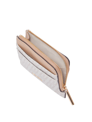 LIUJO ACCESSORI1 Portafoglio S Credit Card Liu Jo - Bianco/Beige