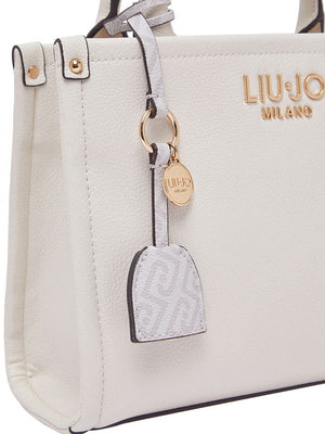 Liu Jo Borsa A Mano Liu Jo Con Charm - Panna