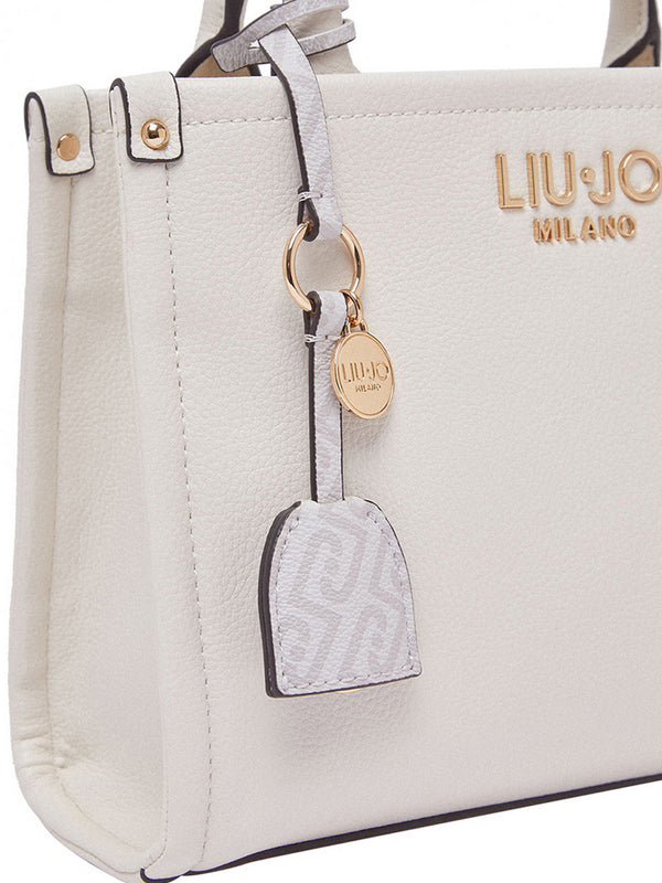 Liu Jo Borsa A Mano Liu Jo Con Charm - Panna