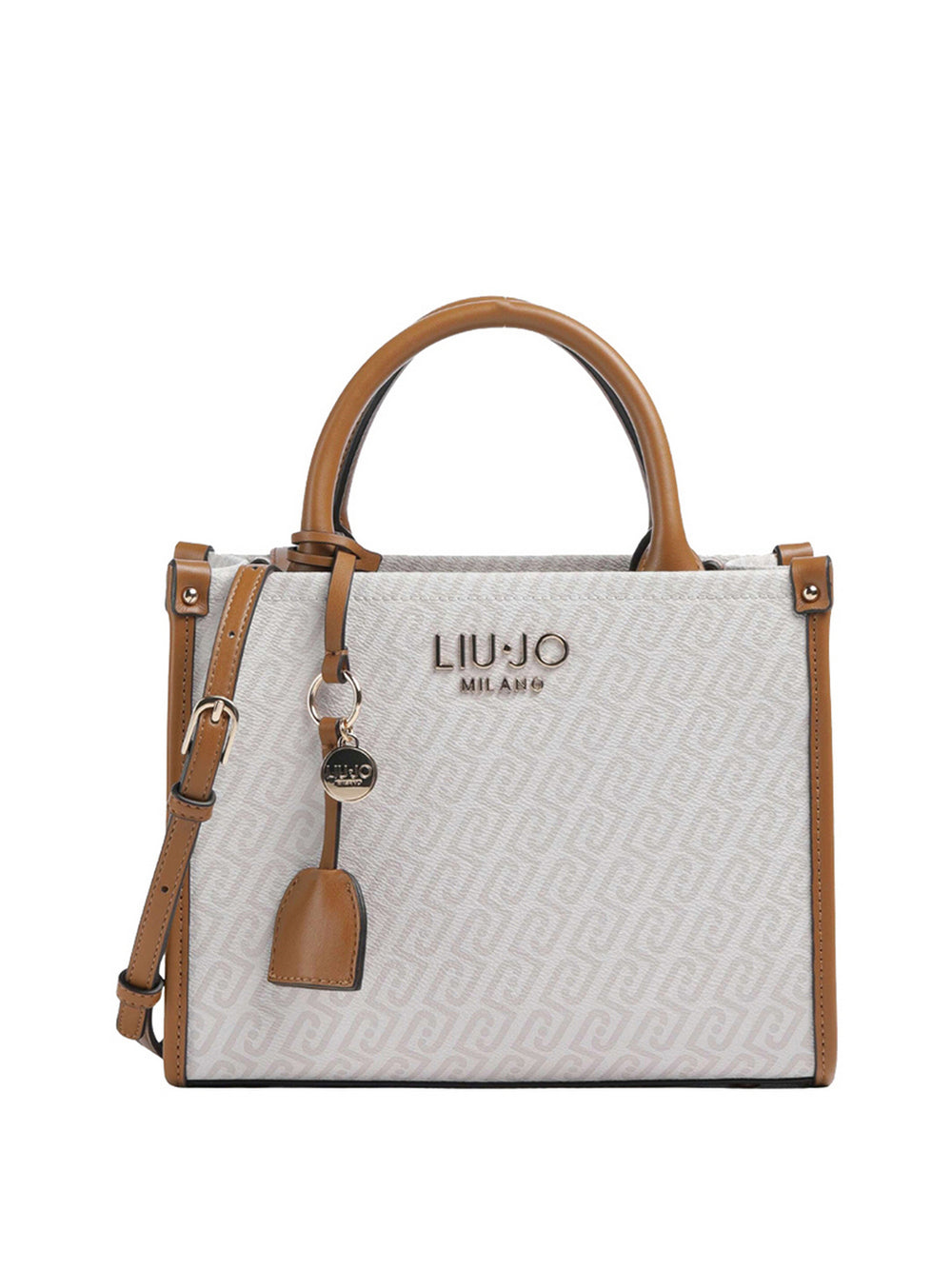Liu Jo Borsa A Mano Liu Jo Con Charm - Naturale/Sequoia