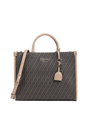 Liu Jo Borsa A Mano Liu Jo Con Charm - Testa di Moro/Cipria