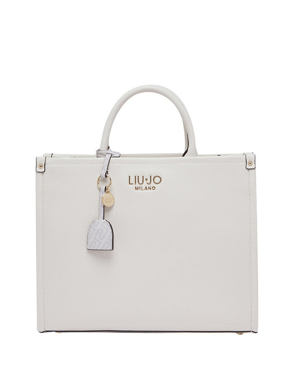 Liu Jo Borsa A Mano Liu Jo Con Charm - Panna