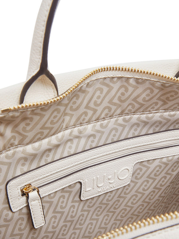 Liu Jo Borsa A Mano Liu Jo Con Charm - Panna