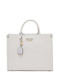 LIUJO ACCESSORI1 Borsa A Mano Liu Jo Con Charm - Panna