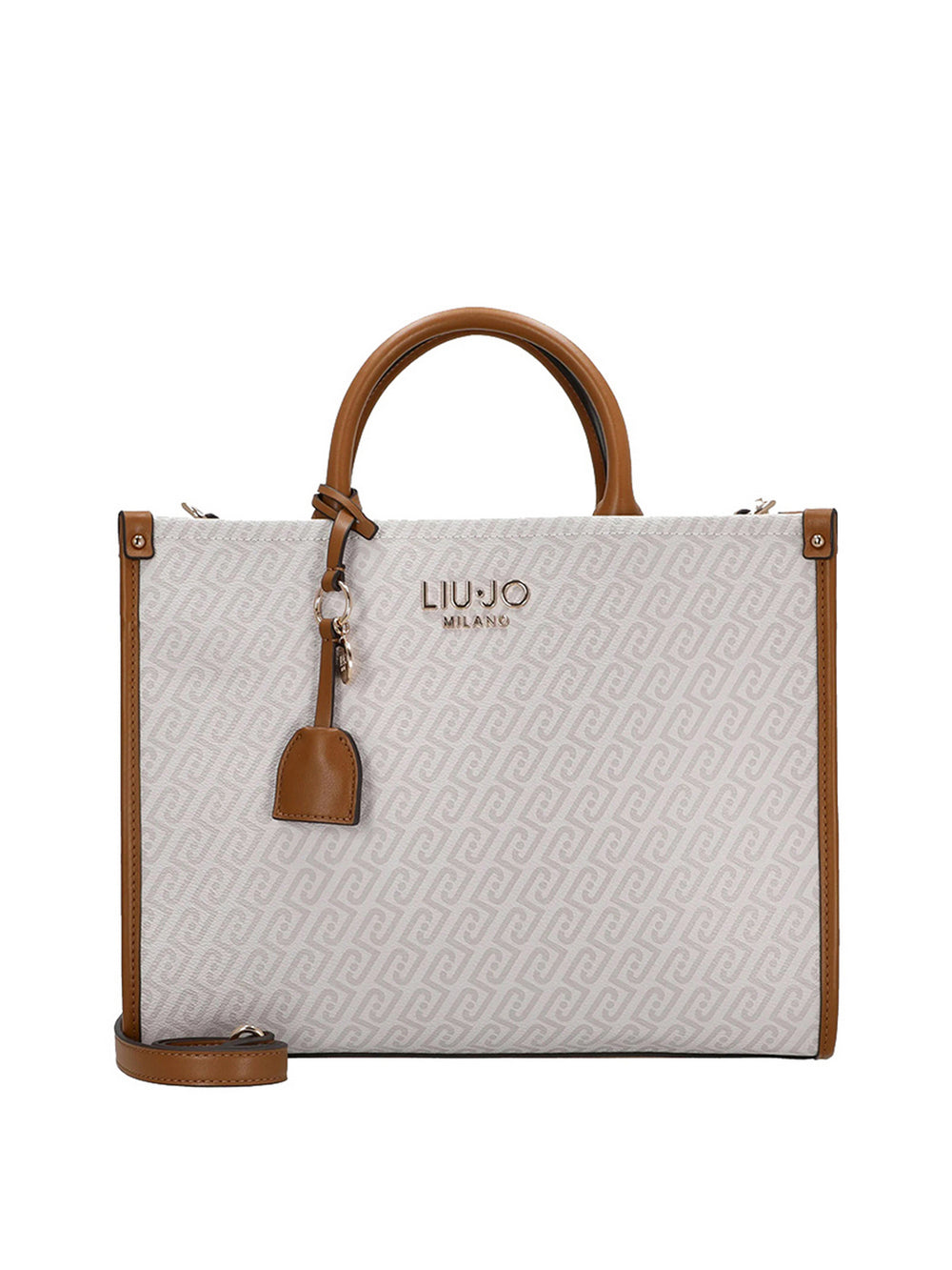 Liu Jo Borsa A Mano Liu Jo Con Charm - Sequoia/Naturale