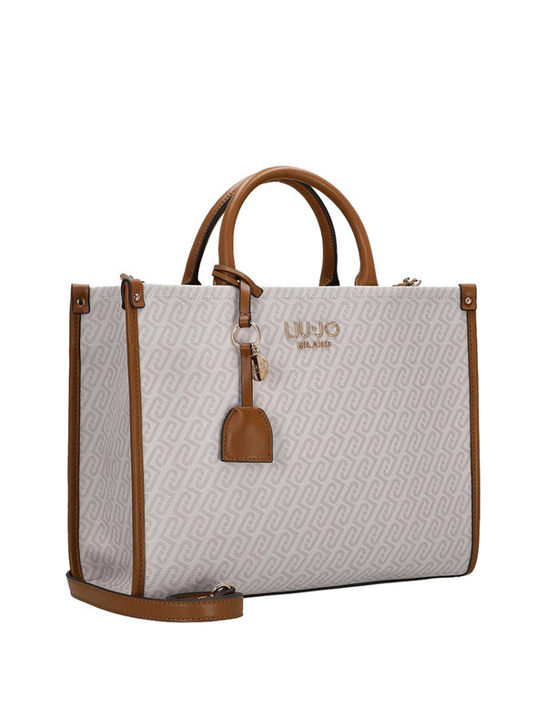 Liu Jo Borsa A Mano Liu Jo Con Charm - Sequoia/Naturale