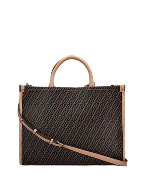 Liu Jo Borsa A Mano Liu Jo Con Charm - Testa Di Moro/Cipria