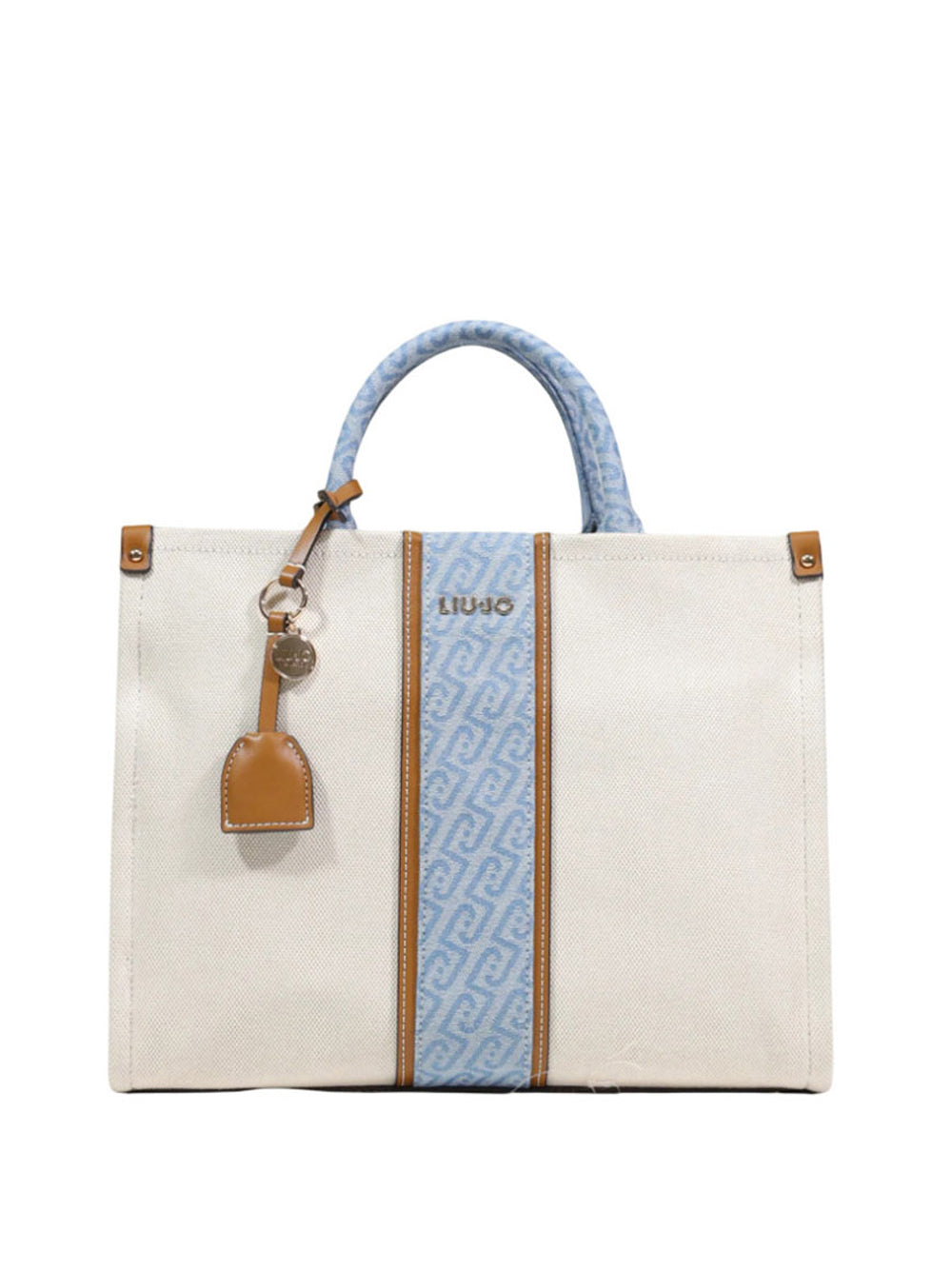 LIUJO ACCESSORI1 Borsa A Mano Liu Jo Tote - Neutro/Denim