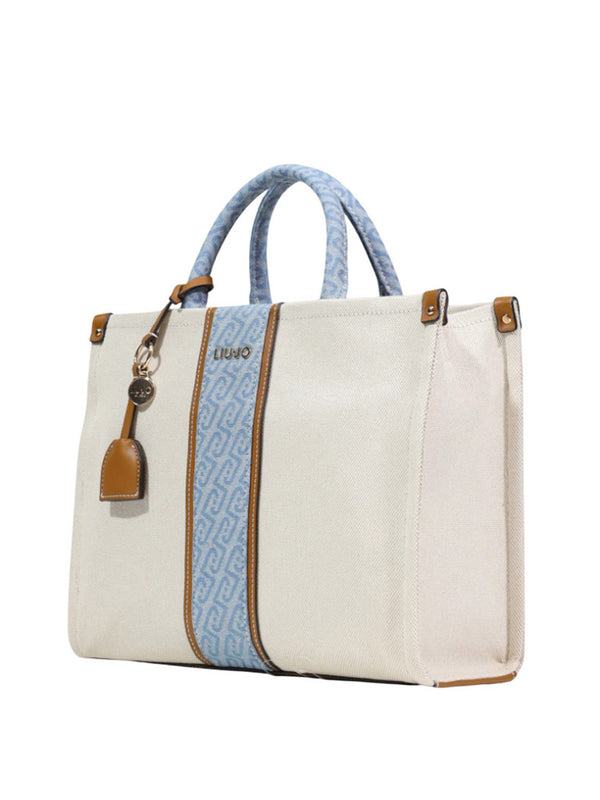 LIUJO ACCESSORI1 Borsa A Mano Liu Jo Tote - Neutro/Denim