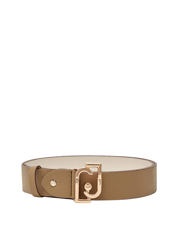 Liu Jo Cintura Liu Jo Ecs Hips Belt 3.5Cm - Beige