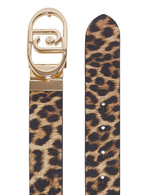 LIUJO ACCESSORI1 Cintura Liu Jo Reversibile - Animalier