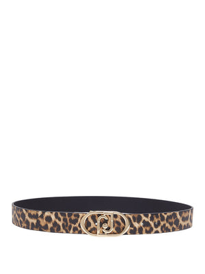 LIUJO ACCESSORI1 Cintura Liu Jo Reversibile - Animalier