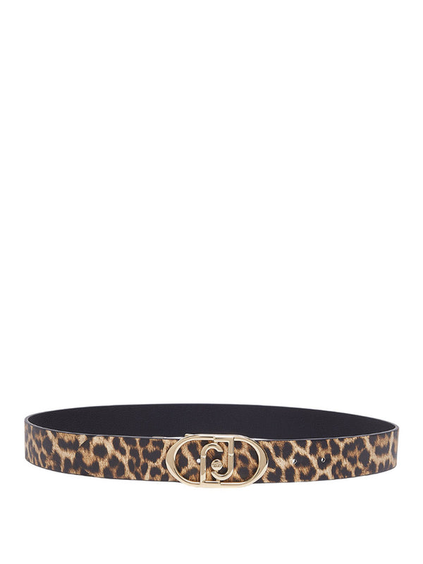 LIUJO ACCESSORI1 Cintura Liu Jo Reversibile - Animalier