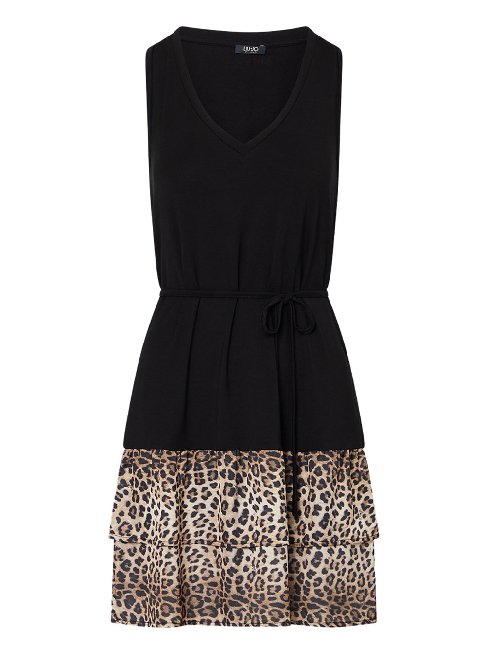 LIUJO BEACHWEAR Abito Liu Jo Con Volant - Animalier