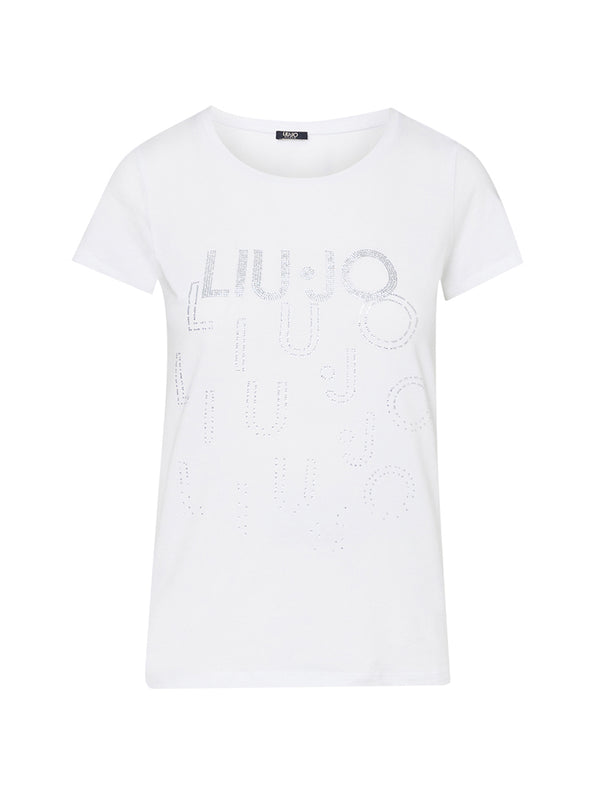 LIUJO BEACHWEAR T-Shirt Basica Liu Jo - Bianco