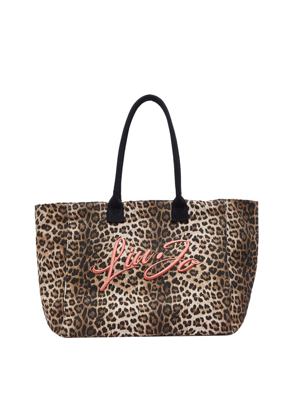 LIUJO BEACHWEAR Borsa a Mano L Tote Liu Jo - Animalier