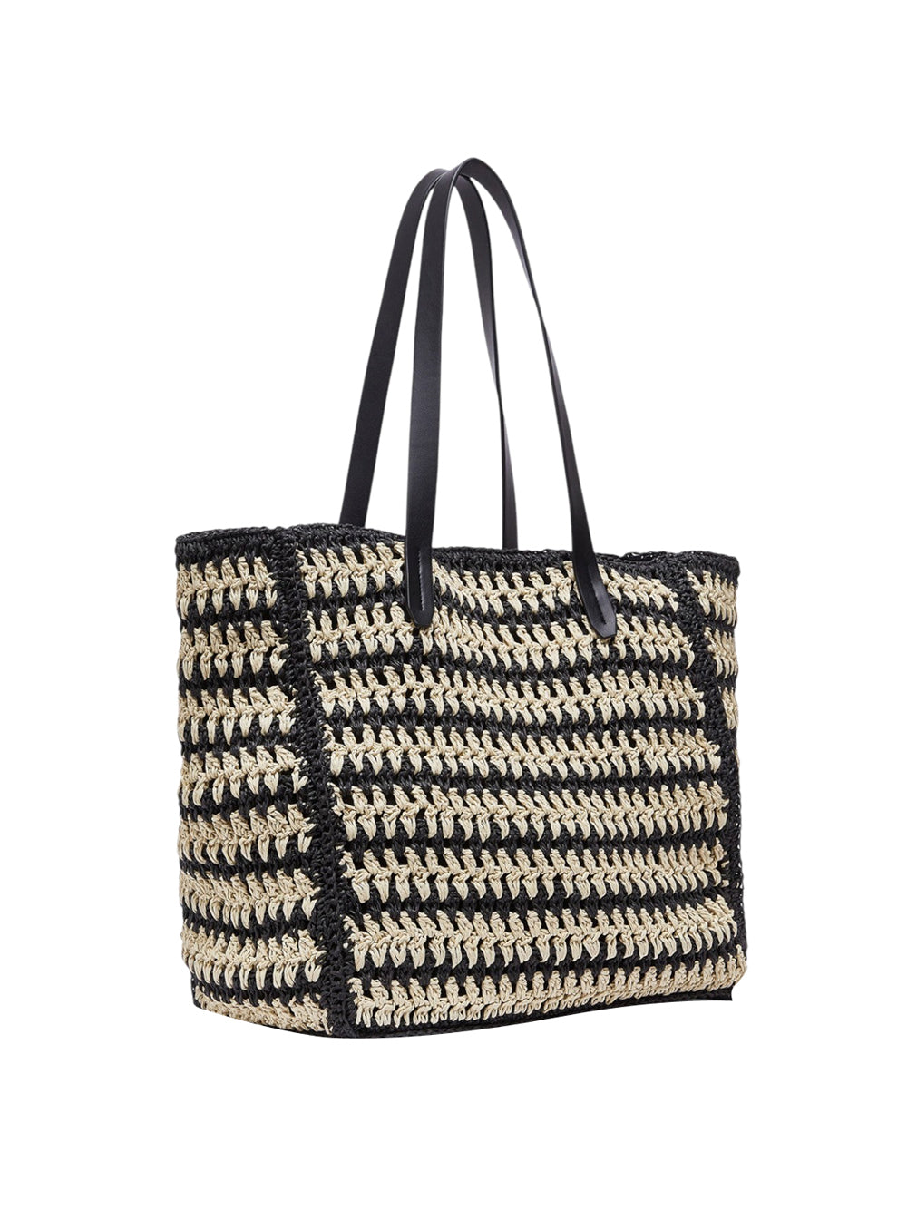 LIUJO BEACHWEAR Borsa Tote Media In Paglia Liu Jo - Neutro