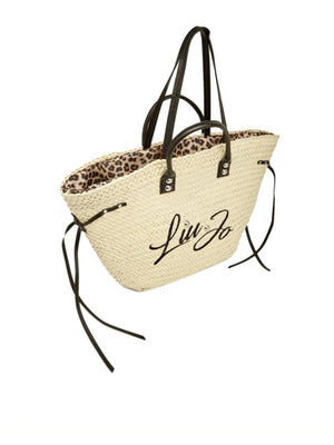 LIUJO BEACHWEAR Borsa a Mano M Tote Liu Jo - Naturale