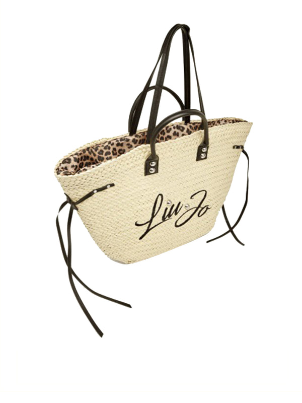 LIUJO BEACHWEAR Borsa a Mano M Tote Liu Jo - Naturale