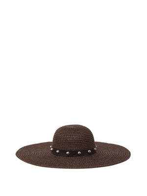 LIUJO BEACHWEAR Cappello Tesa Larga Liu Jo - Marrone