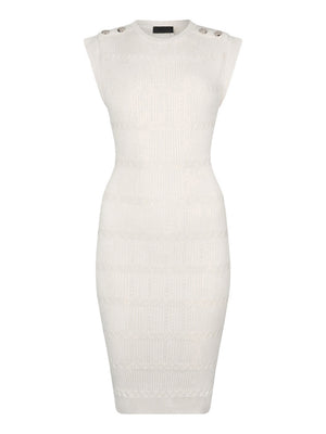 Liu Jo Abito Corto In Maglia Liu Jo - Cappuccino